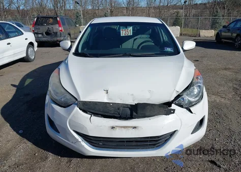 2013 Hyundai Elantra Gls z USA, uszkodzony, nr VIN 5NPDH4AE8DH404779